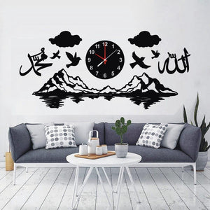 Allah Muhammad calligraphy Wooden Wall