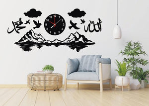 Allah Muhammad calligraphy Wooden Wall