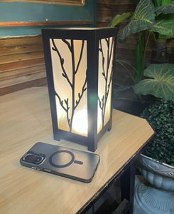 Branch Motif Design Side Table Lamp