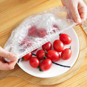 200 Pc Stylish Reuseable Food Lid For Kitchen